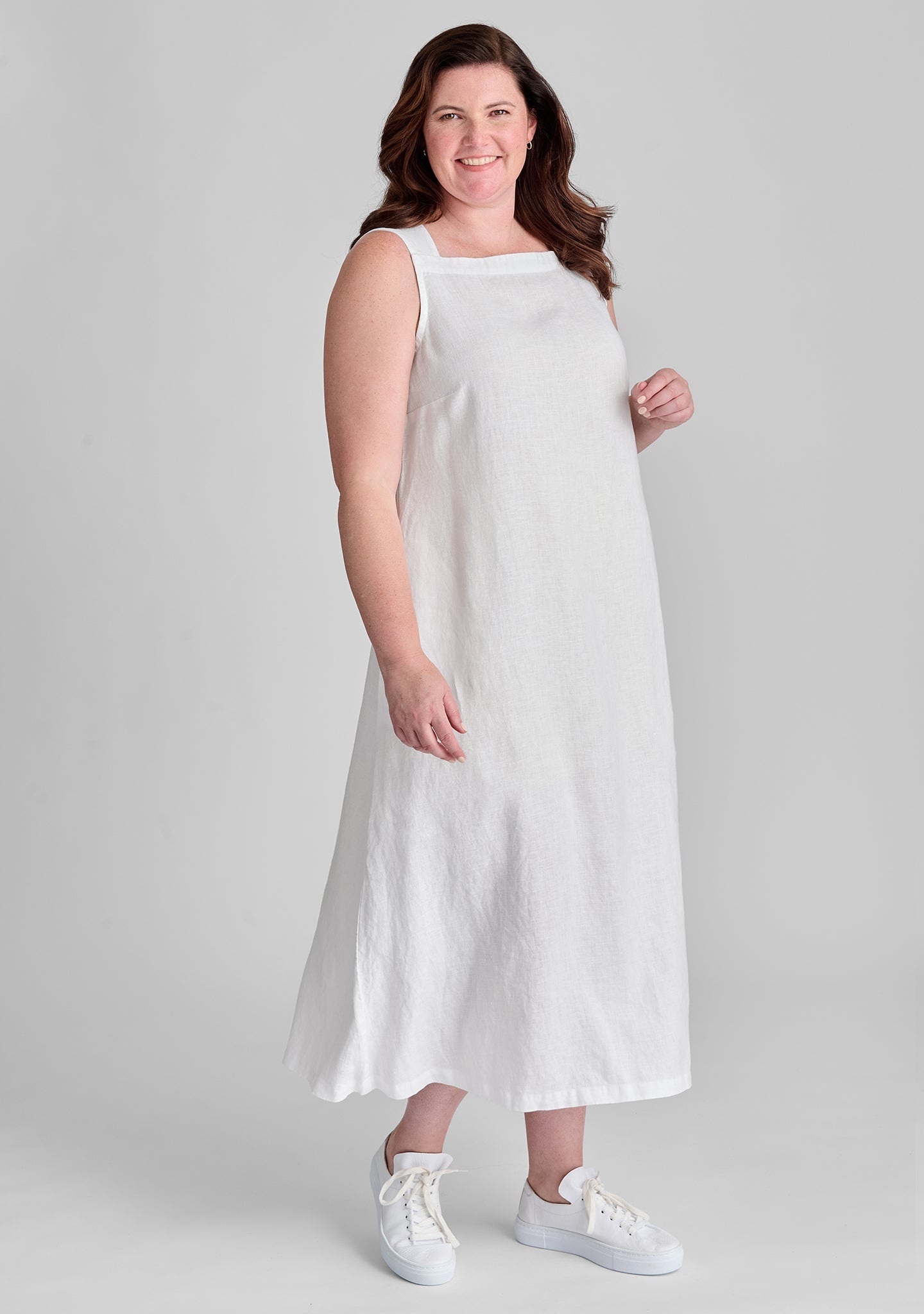 Harlow Dress - Linen Maxi Dress - FINAL SALE