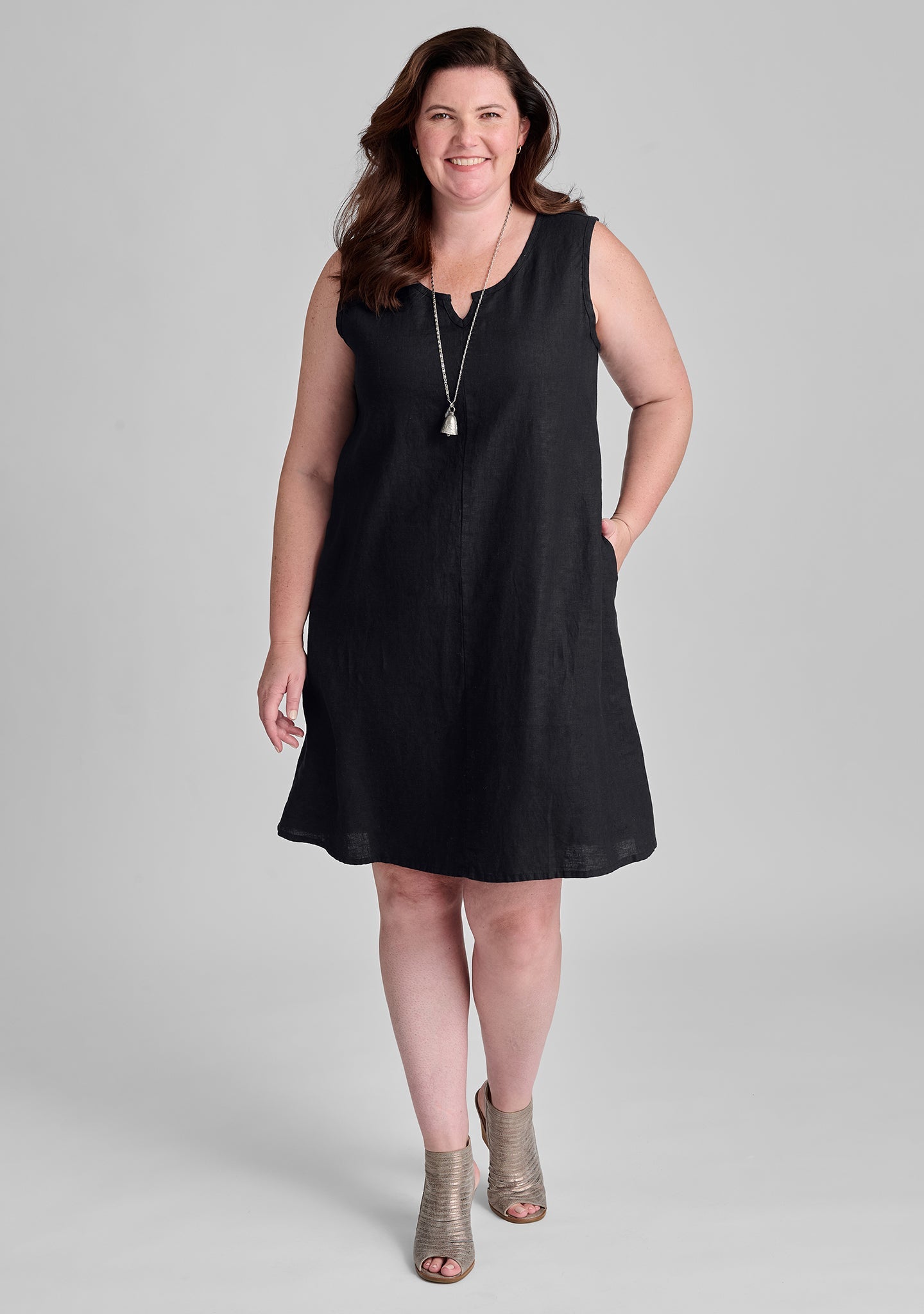 True Dress - Linen Shift Dress - FINAL SALE