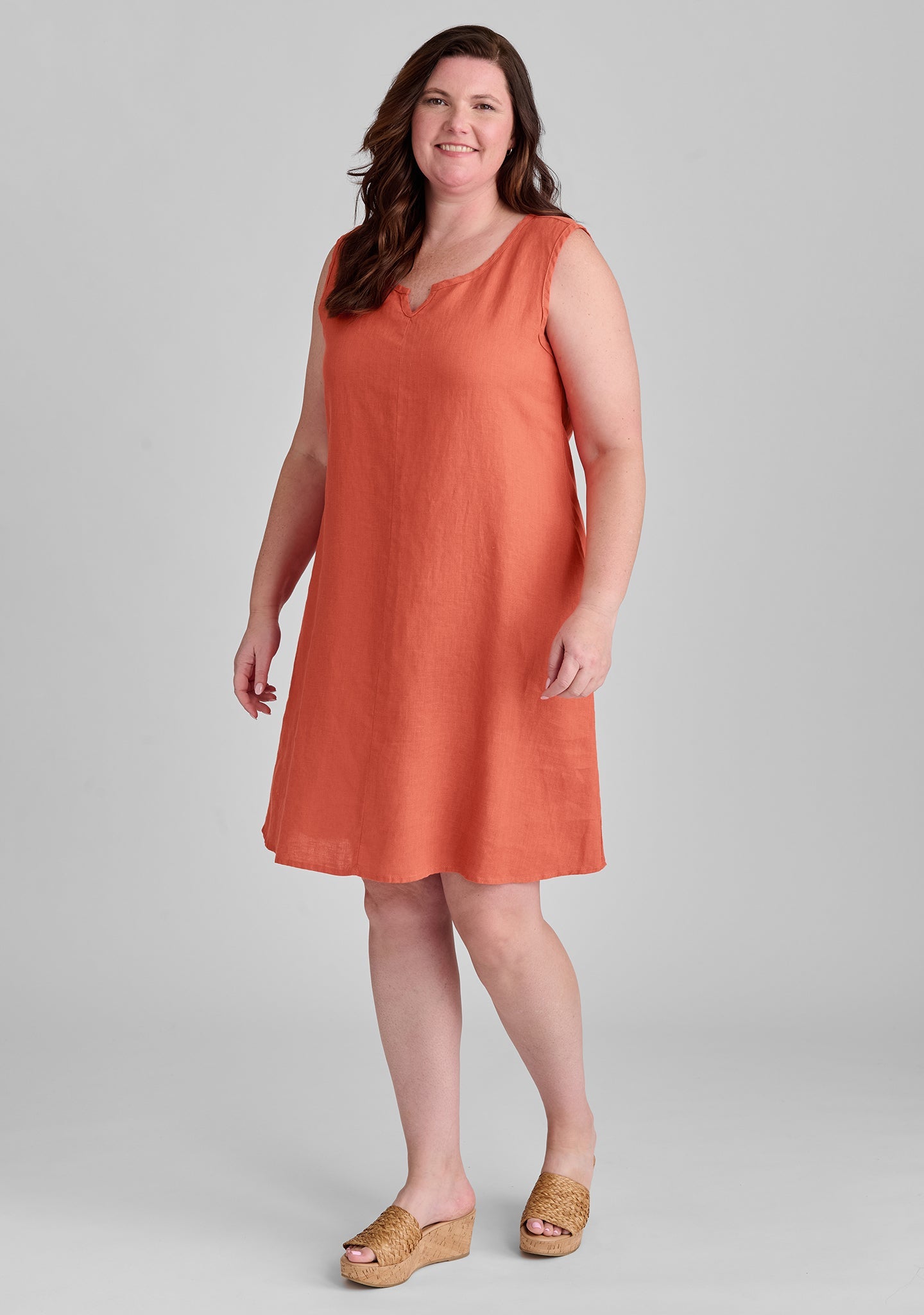 True Dress - Linen Shift Dress - FINAL SALE