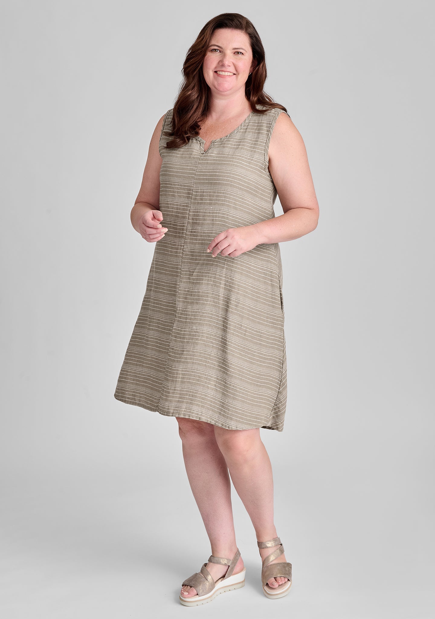 True Dress - Linen Shift Dress - FINAL SALE