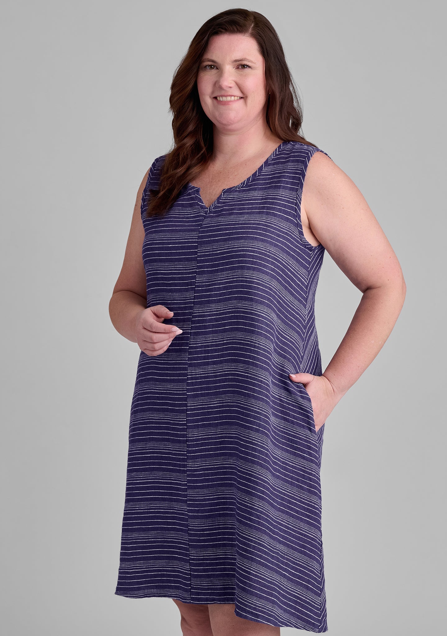 True Dress - Linen Shift Dress - FINAL SALE