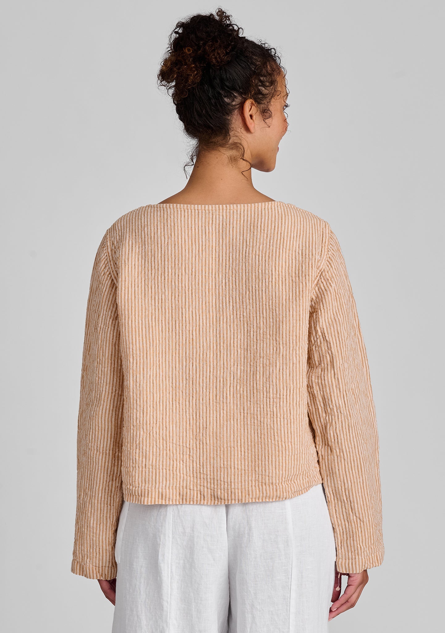 Vee Cardi - Linen Cardigan - FINAL SALE